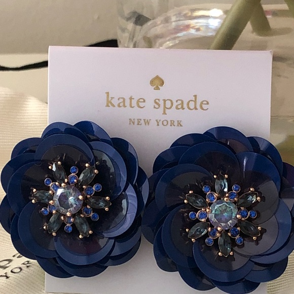 kate spade Jewelry - 🎀Kate Spade Snowy Nights Sequin Stud Earrings